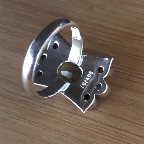 $122 Limited Edition Nicky Butler Estate Ring  Size 10   #70/600   NB 925 INDIA - Picture 2 of 5